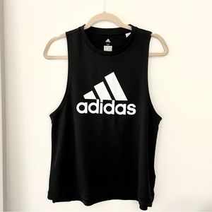 Adidas Women’s High Neck Climalite Workout Tank Black Size Medium